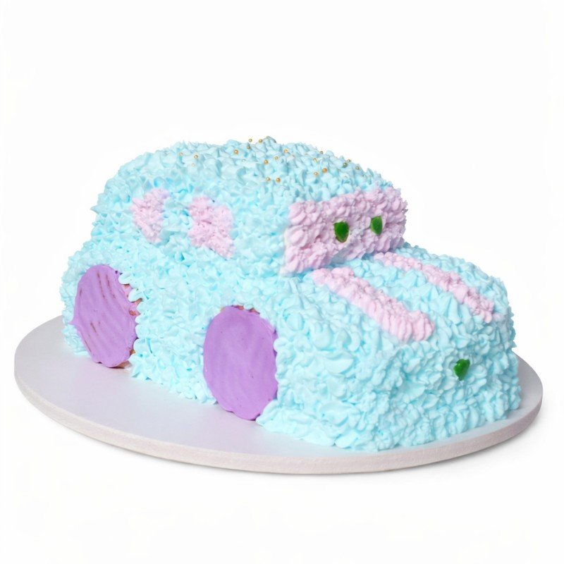 Car-shaped cake